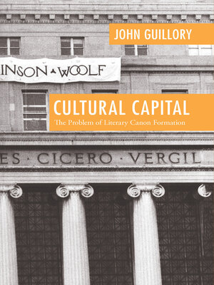 cover image of Cultural Capital